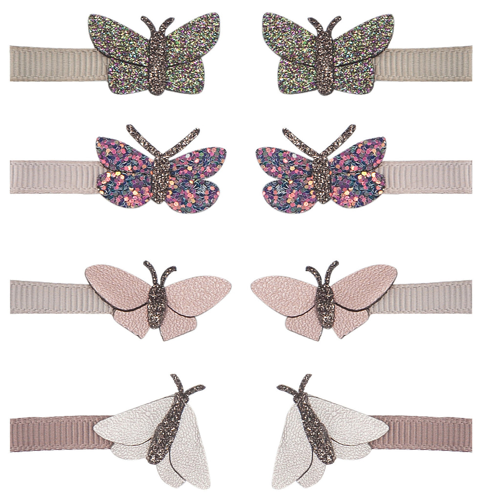 142015-68 RAINFOREST  BUTTERFLY MINI CLIPS