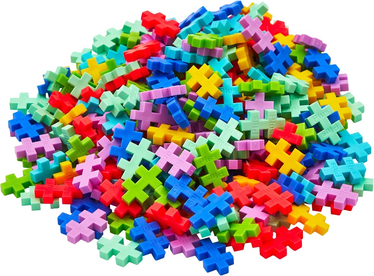 Plus-Plus PP3431 Tubo Tropicale Grande - 15 Pezzi Da 50mm Per Bambini Da 1 Anno