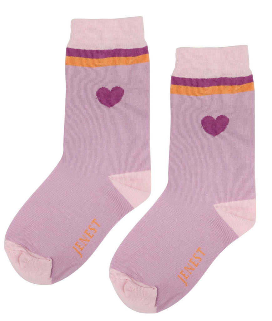 Bird socks 1007-Violet purple