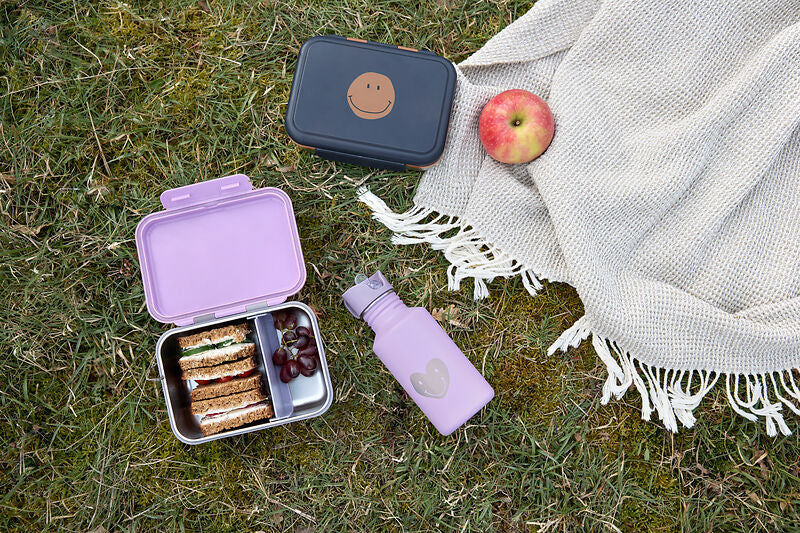 LÄSSIG 1210029496 Kinderbroodtrommel roestvrij staal lunchbox ontbijtbox duurzaam kleuterschool school/avonture, Tractor (blauw), 17 x 13 x 6 cm : LÄSSIG GmbH LÄSSIG 1210029496 Kinderbroodtrommel roestvrij staal lunchbox ontbijtbox duurzaam kleuterschool school/avonture, Tractor (blauw), 17 x 13 x 6 cm : LÄSSIG GmbH