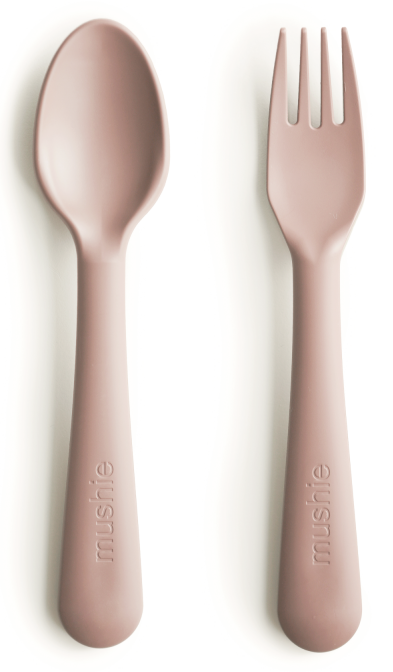 mushie-fork-spoon-blush