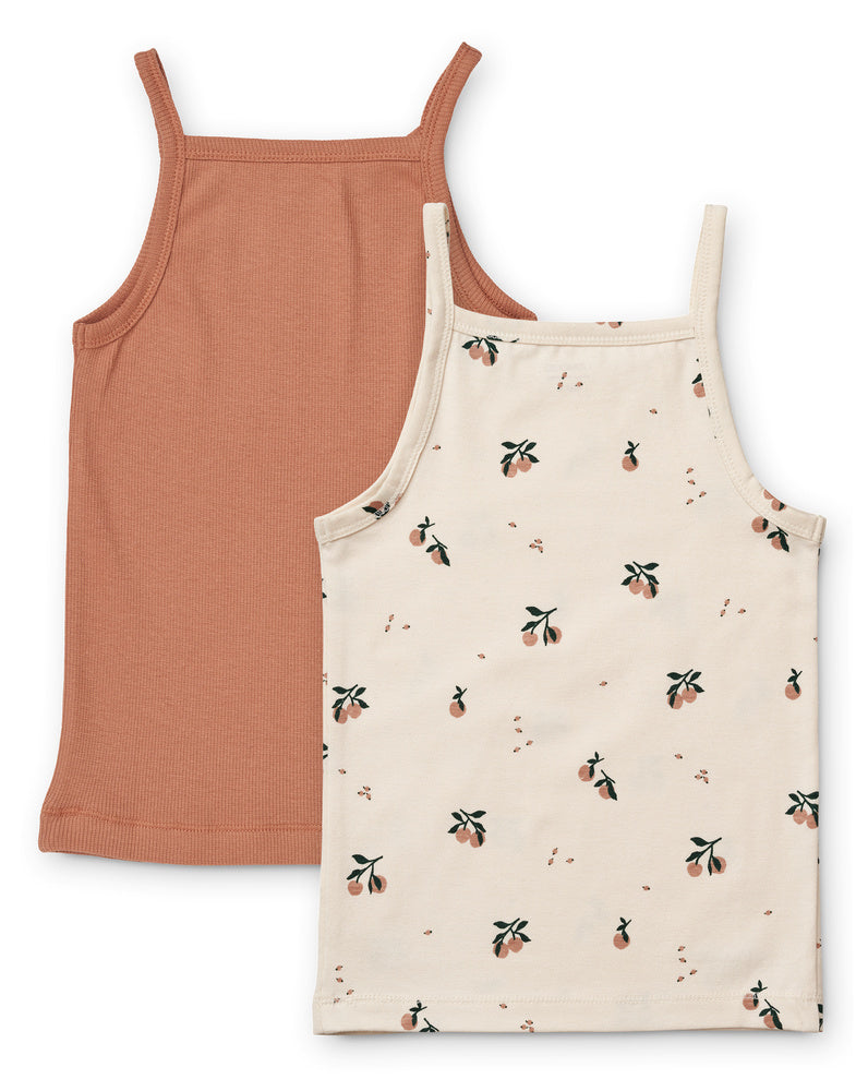 Naomi printed singlet 2-pack mix_ LW17622_2210_Peach_sea shell mix_1-22_2